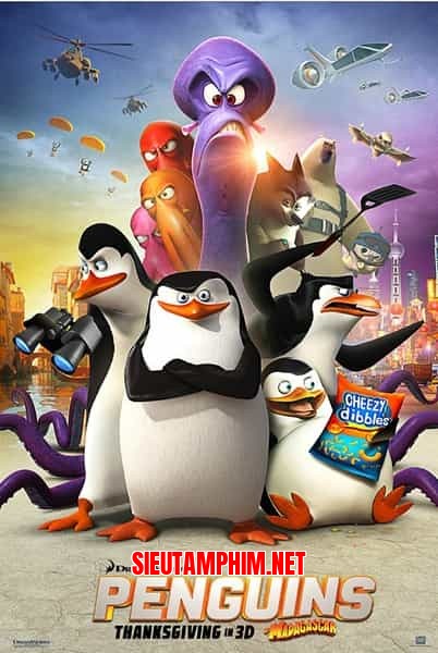 Biệt đội chim cánh cụt vùng Madagascar