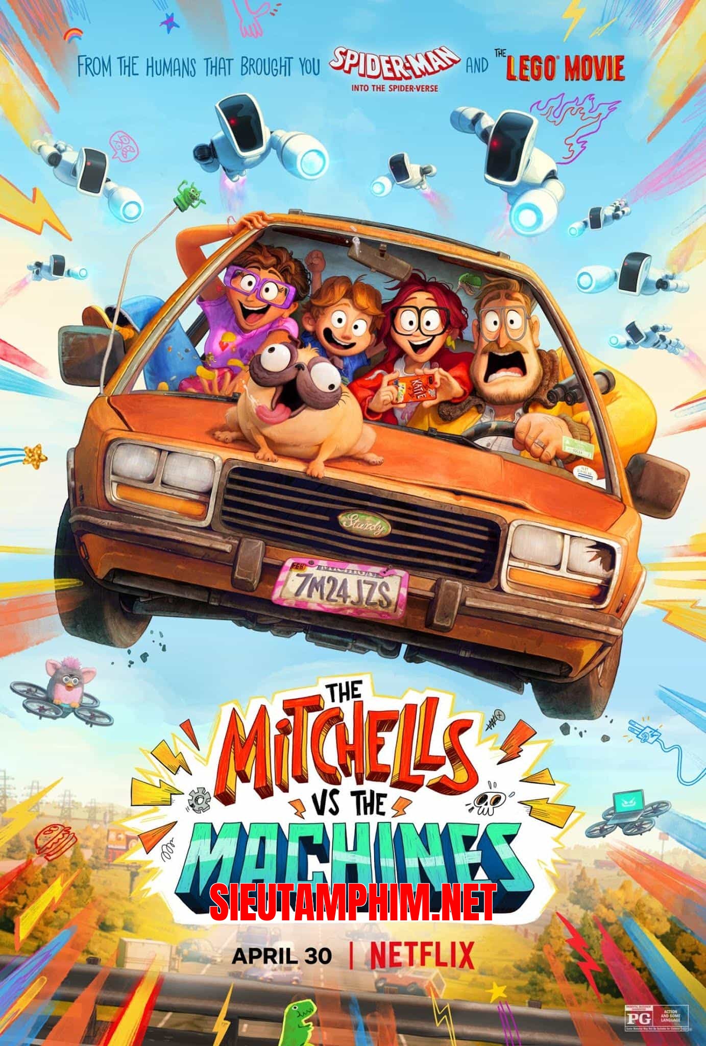 Nhà Mitchell Đối Đầu Với Máy Móc