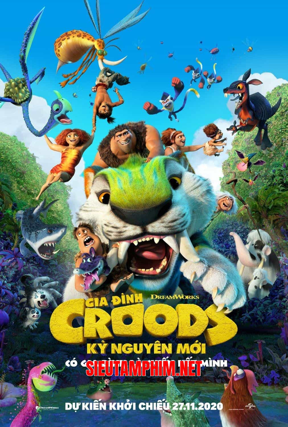 Gia Đình Croods: Kỷ Nguyên Mới